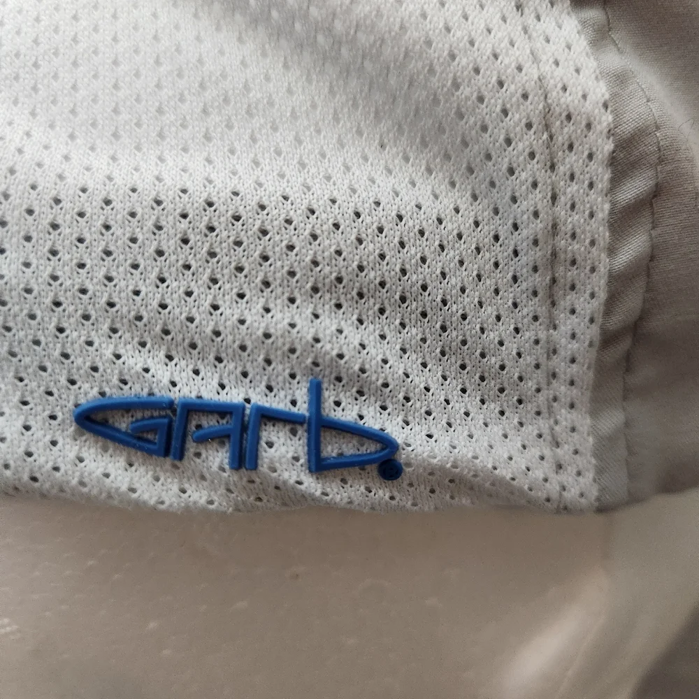GARB PGA Junior‎ League Hat Gray White Golf Breathable Mesh Adjustable Kids 5-12